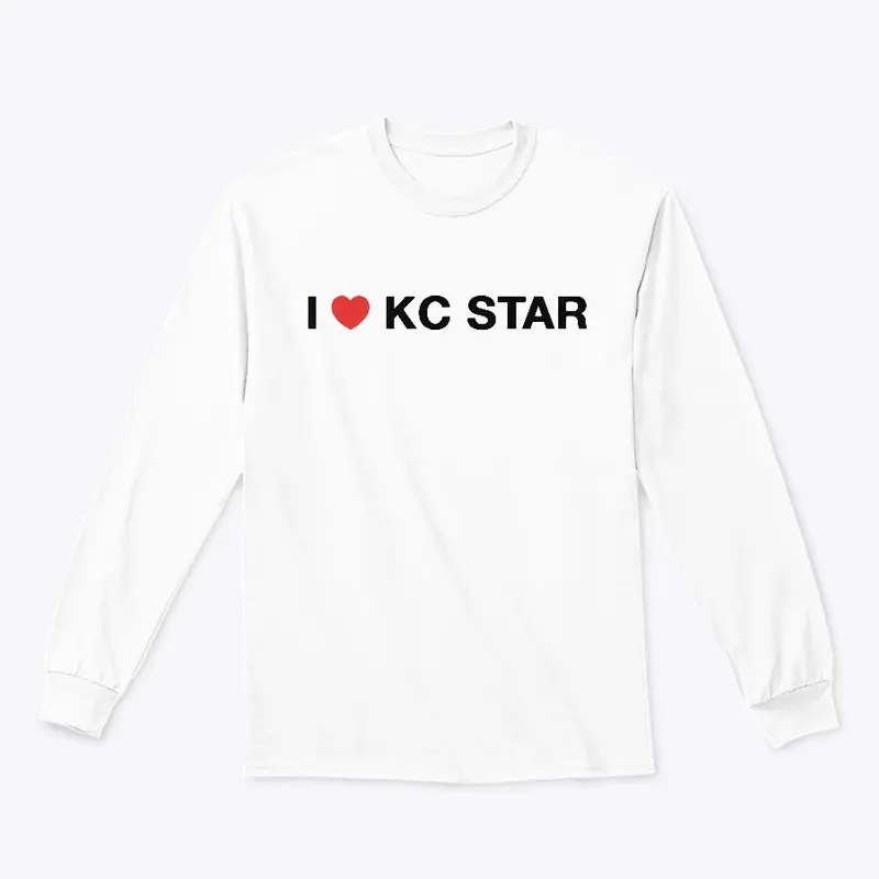 I Heart KC Star (Black)