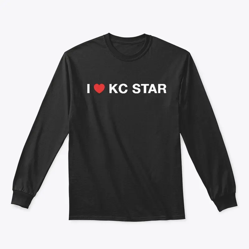 I Heart KC Star (White)