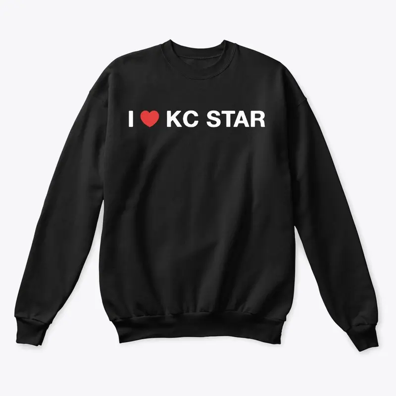 I Heart KC Star (White)