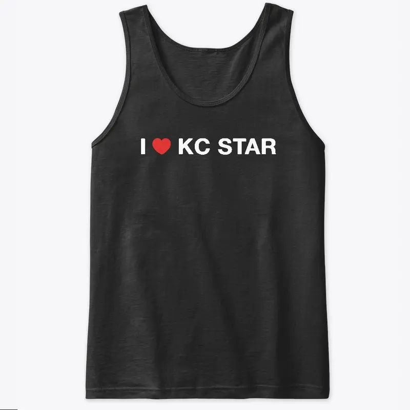 I Heart KC Star (White)